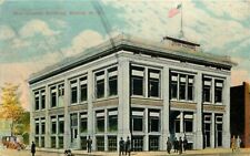 Automobiles Baker 1913 Star Gazette Building Elmira New York Postcard 21-3581 picture