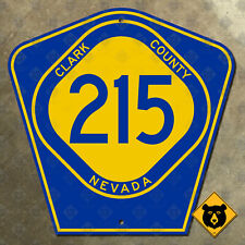 Clark County Nevada CC 215 route marker highway sign Las Vegas Summerlin 12x12 picture