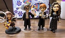 Harry Potter Lot/4 - 3 Rock Candy (Harry, Ron, Bellatrix); QFig (Hermione) picture