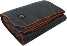 Arcturus Military Wool Blanket - 4.5 lbs, Warm, Thick, Gray  picture