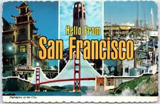 Postcard - Highlights of the City - Hello From San Francisco, California picture