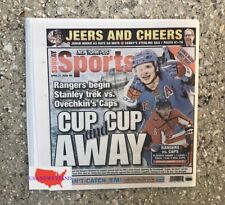 NEW YORK POST - SUNDAY APRIL 21 , 2024 (NHL NEW YORK RANGERS PLAYOFFS) picture