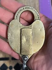 Vintage Old J.H.W. Climax Padlock Lock picture