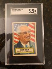 1952 Topps Look 'N See #5 HARRY TRUMAN........SGC 3.5 picture