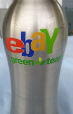 vintage eBay green team stainless steel water bottle 10 1/2