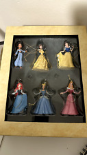 RARE RETIRED Disney Storybook Ornaments “The Princess Collection” Set of 6 picture