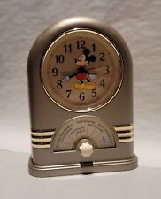 Disney Seiko Quartz Mickey Mouse Musical Alarm Clock Sing Along Jukebox Vintage picture