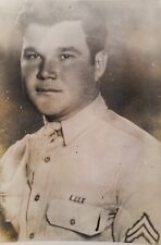 Vintage U.S. Military Soldier's Portrait PHOTO picture