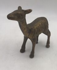 vintage Small Brass Reindeer figurine Decor picture