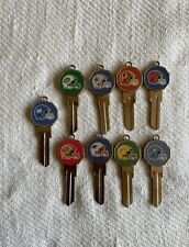 Lot Of 50 NFL Closeout Clearance Kwikset KW1 Keys  picture