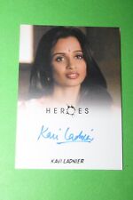 2010 Rittenhouse Heroes ARCHIVES TV KAVI LADNIER Autographed INSERT Card picture