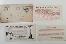 1894 Original Sales Brochure & Envelope Progress Co Bicycle Stand Others  picture