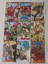 Lot of 9 X-MEN Comics #284, 287-8, 291, 299 and X-Men 19, 35,39, 43 NM-/NM picture