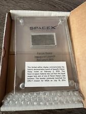 SpaceX Falcon Heavy Inaugural Launch Limited Edition Flown-in-space Display picture