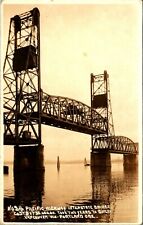 Pacific Highway Interstate Bridge Vancouver WA Portland OR 1920s Postcard UNP D8 picture