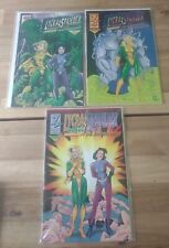Lot of 3 Lycra Woman and Spandex Girl  #1 's  Zone Comics  picture