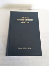 Arizona Revised Statutes Annotated Volume 6A Title 15 EDUCATION  1984 picture