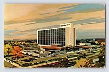 Postcard Connecticut Bridgeport CT Holiday Inn Hotel 1984 Posted Canada picture