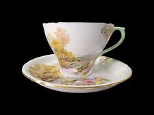Vtg. Shelley China New Cambridge Cup and Saucer-Heather, #13419/0187 #4 picture