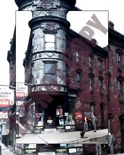 1958 Chicago Rozanski Drug Store Racine and Milwaukee Streets 8x10 Photo picture