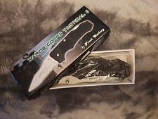 Pocket Knife 16-120B Frost Cutlery Stainless Lockback picture