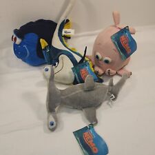 Disney Toy Factory Finding Nemo Plush lot Dory Gill Pearl Anchor picture