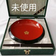 Wajima-Nuri Confectionery Bowl With Chopsticks picture