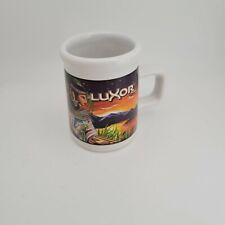 Luxor mini beer mug shot glass ceramic Vegas vintage? souvenir picture