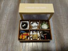 Vintage Sun Arrow Studio Ghibli Complete Box 6 Figure Mascots Keychains (NEW) picture