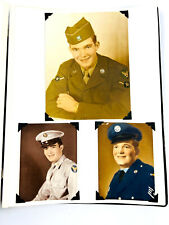 vtg 1940s 50s Air Force Photo Album Kansas KS Gnome Alaska AK army military 100+ picture