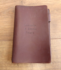Vintage Obsolete Liverpool & Bootle Police Leather Wallet picture