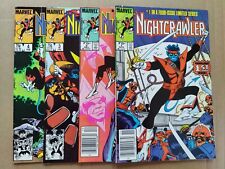 Nightcrawler 1-4 COMPLETE SET (1985) Marvel Limited Series FN To VF picture