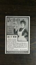 Vintage 1909 Jell-O America's Best Family Dessert Original Ad 721 picture