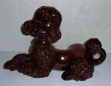 Pre Owned Vintage  Brown Poodle Figurine picture