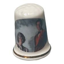 Vintage Royal Family Thimble-Charles/Diana 1980s C.06 picture