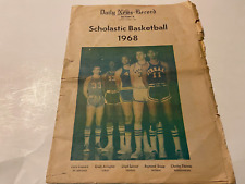 VINTAGE 1968 HARRISONBURG VA DAILY NEWS RECORD area basketball preview 16 pages picture