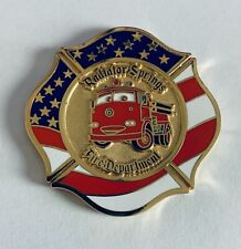 Disney Radiator Springs Firefighter Red Challenge Coin NEW picture