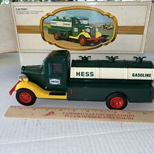 The First Hess Truck In Box Hess Gasoline Fuel Delivery Truck 1982 Vintage picture