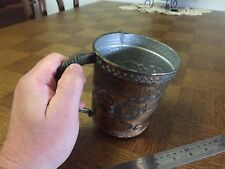 Antique OPPENHEIM Copper Netilat Yadayim Cup picture