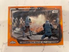 2019 Topps Star Wars Chrome Legacy IG-11 Saves The Team Orange 09/25 picture