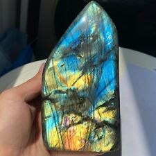 3.02LB Natural Large Gorgeous Labradorite Quartz Crystal Stone Specimen Healing picture