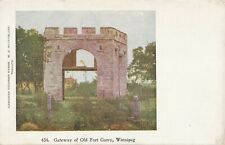 WINNIPEG MAN – Gateway of Old Fort Garry – udb (pre 1908) picture