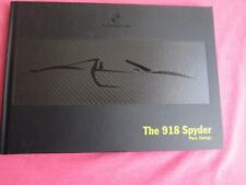 Porsche Hardcover Book / Brochure The 918 Spyder 2013 Edition picture