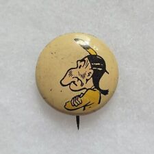 Vintage 1946 LITTLE MOOSE Kelloggs PEP Cereal Pinback Button Pins Famous Artists picture