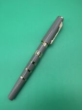PARKER 5TH TECHNOLOGY PEN INGENUITY GREY LACQUER GOLD TRIM(NEEDS REFILL) MINT picture