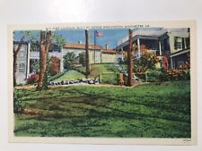 Vintage 1940 Fort Loudoun Built George Washington Winchester Virginia Postcard picture