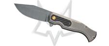 Fox Knives Eastwood Tiger FX-524TICF S90V Titanium Carbon Fiber Pocket Knife picture