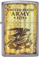 Zippo U.S. Army 1775 49315 Street Chrome picture