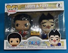 IN HAND  Funko Pop One Piece LUFFY AND FOXY Hot Topic Exclusive 2-Pack Figures picture