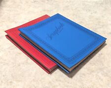 Lot Of 2 vintage Scrapbooks with Pages Deluxe Craft 12.25 x 14.25